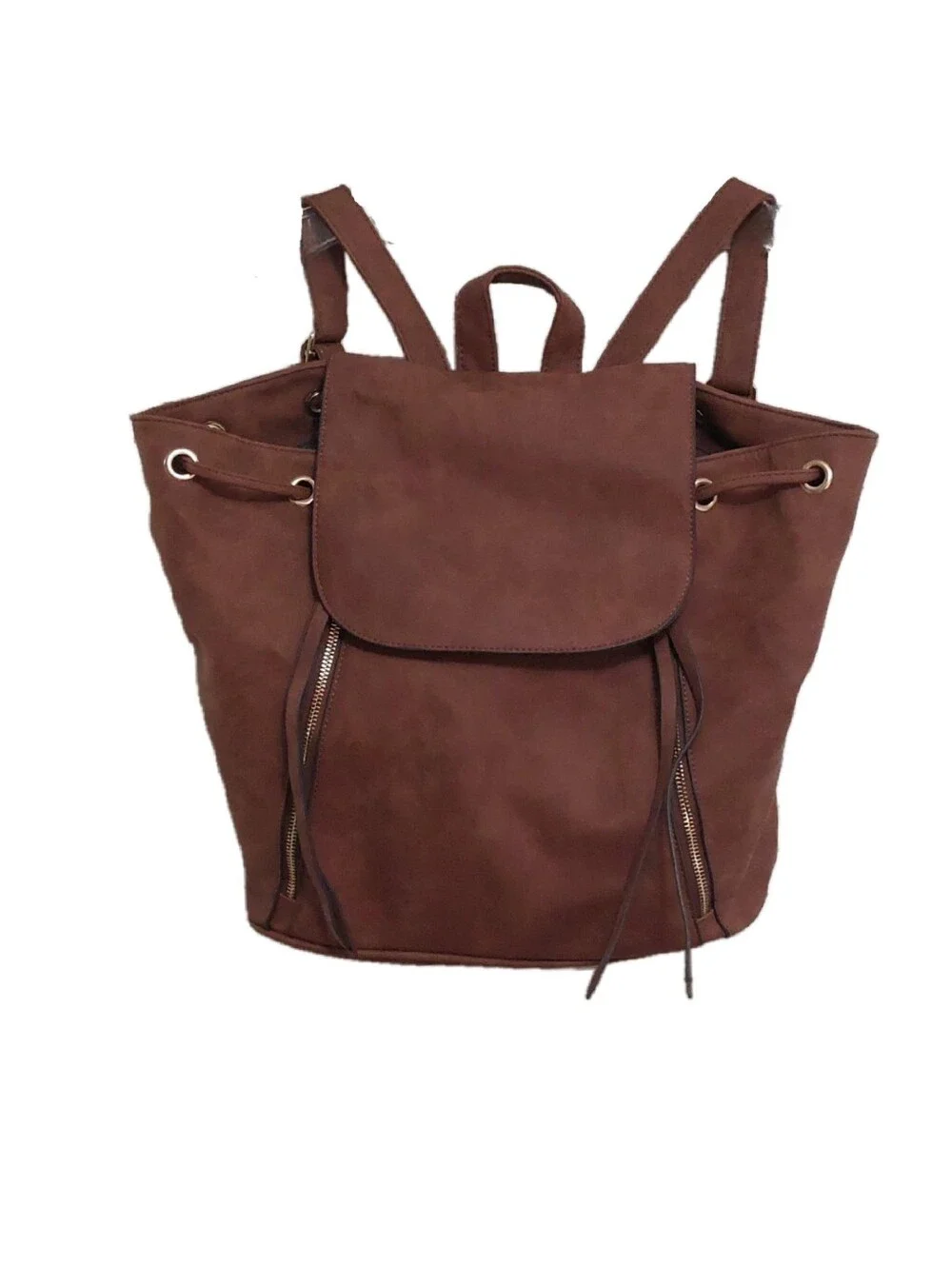 JustFab brown faux